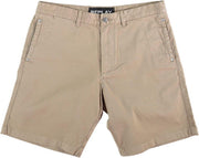 Replay regular fit stretch chino short khakibruin - Maat W29