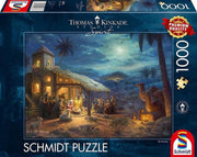 Thomas Kinkade - De stal in Bethlehem (1.000 stukjes legpuzzel)