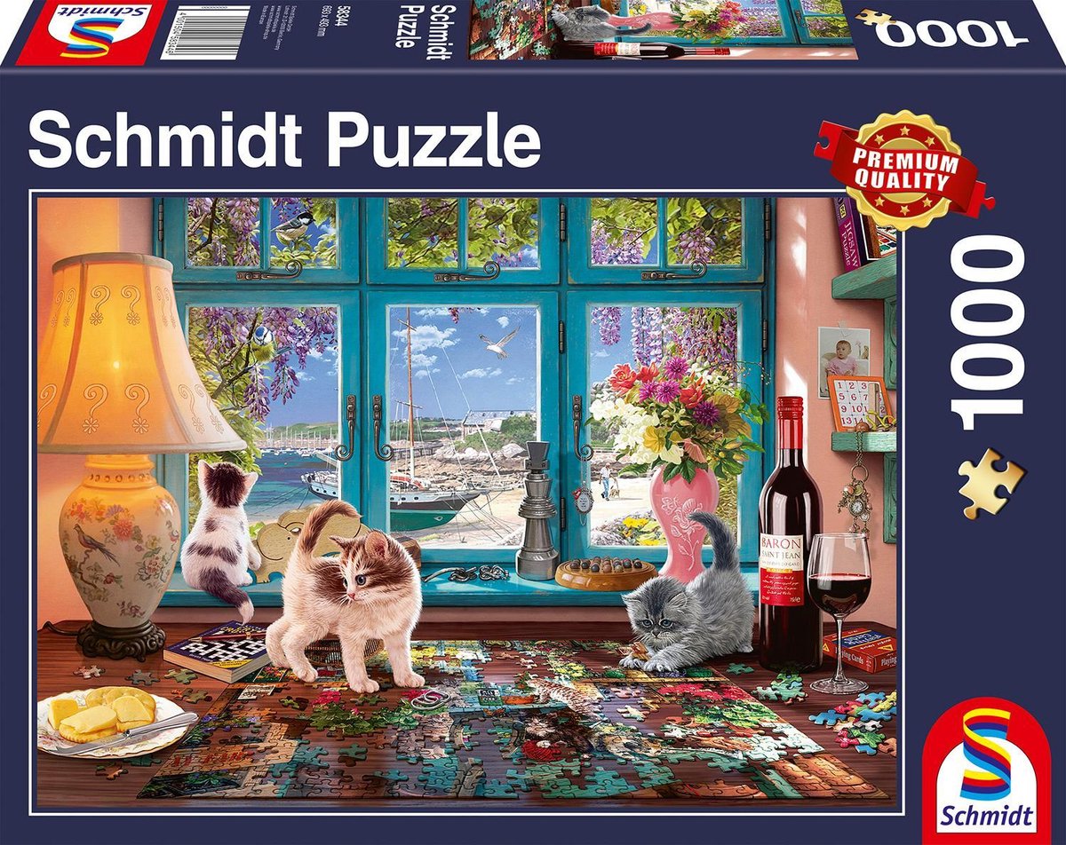 Aan de puzzeltafel - Puzzel (1000)