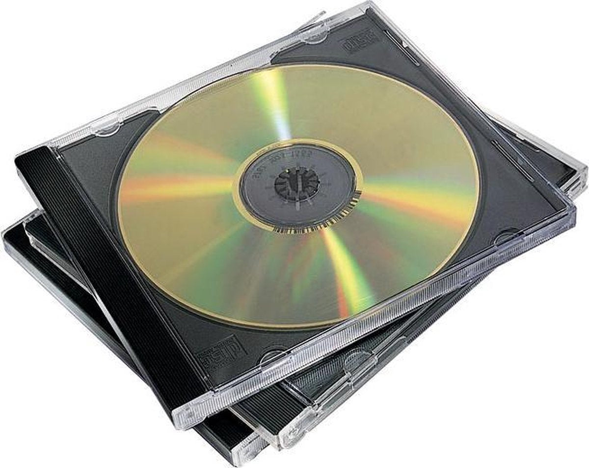 8x Fellowes CD/DVD-doosje Jewel Case