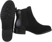 Chelsea boots half suède half lederlook Camel / 36
