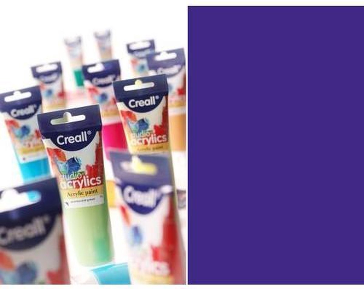 Creall Studio - acrylverf  violet 1 Tube120 Mililiter 33725