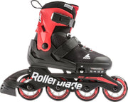 Rollerblade Microblade Inlineskates - Maat 28-32 - Unisex - zwart/ roze