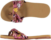 Xq Footwear Teenslippers Tropical Meisjes Polyester Roze/geel Mt 33-34