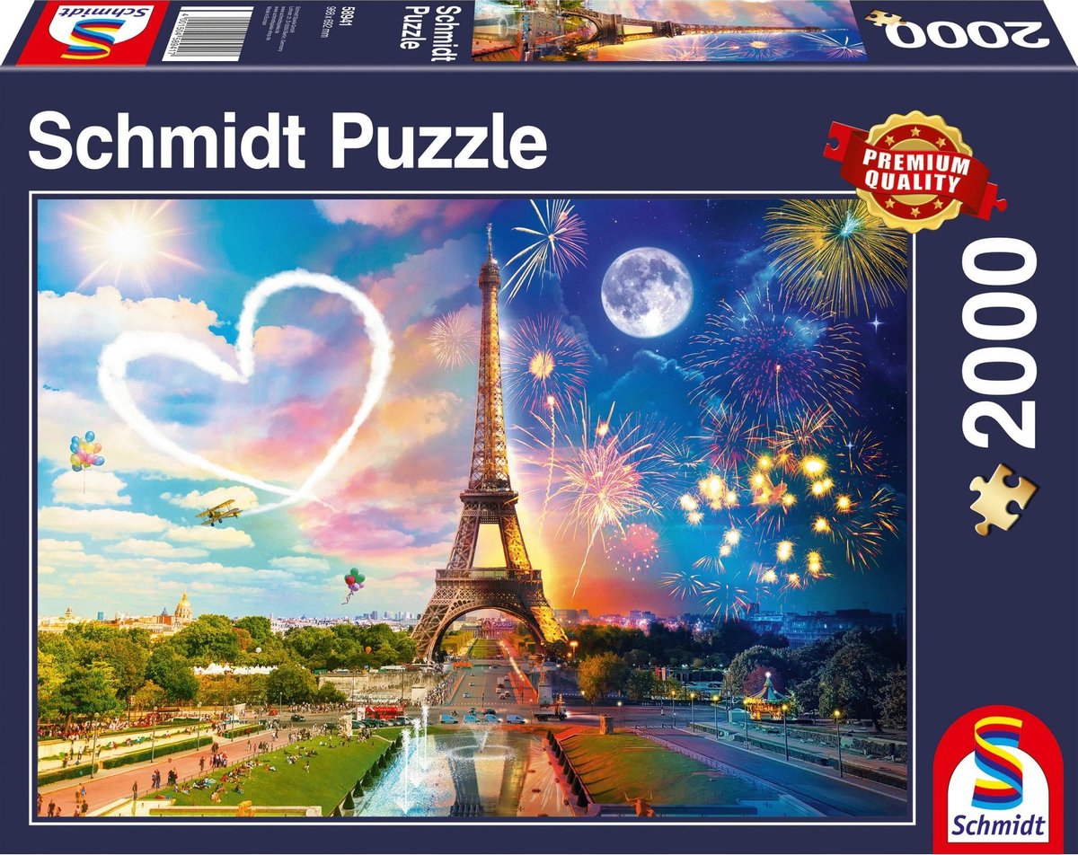 Schmidt puzzel Amsterdam - 500 stukjes - 12+