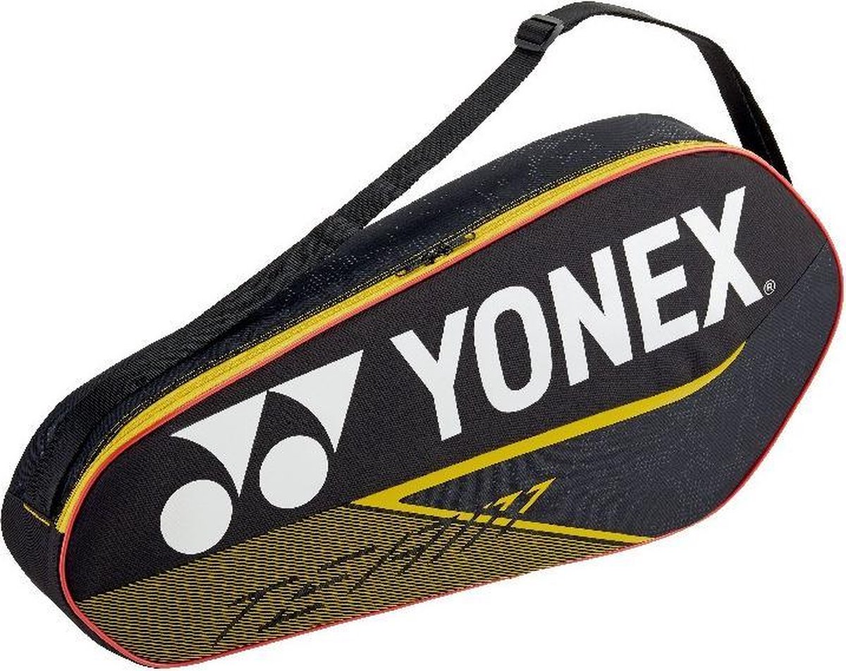 Yonex TEAM racketbag - zwart/geel - 2019