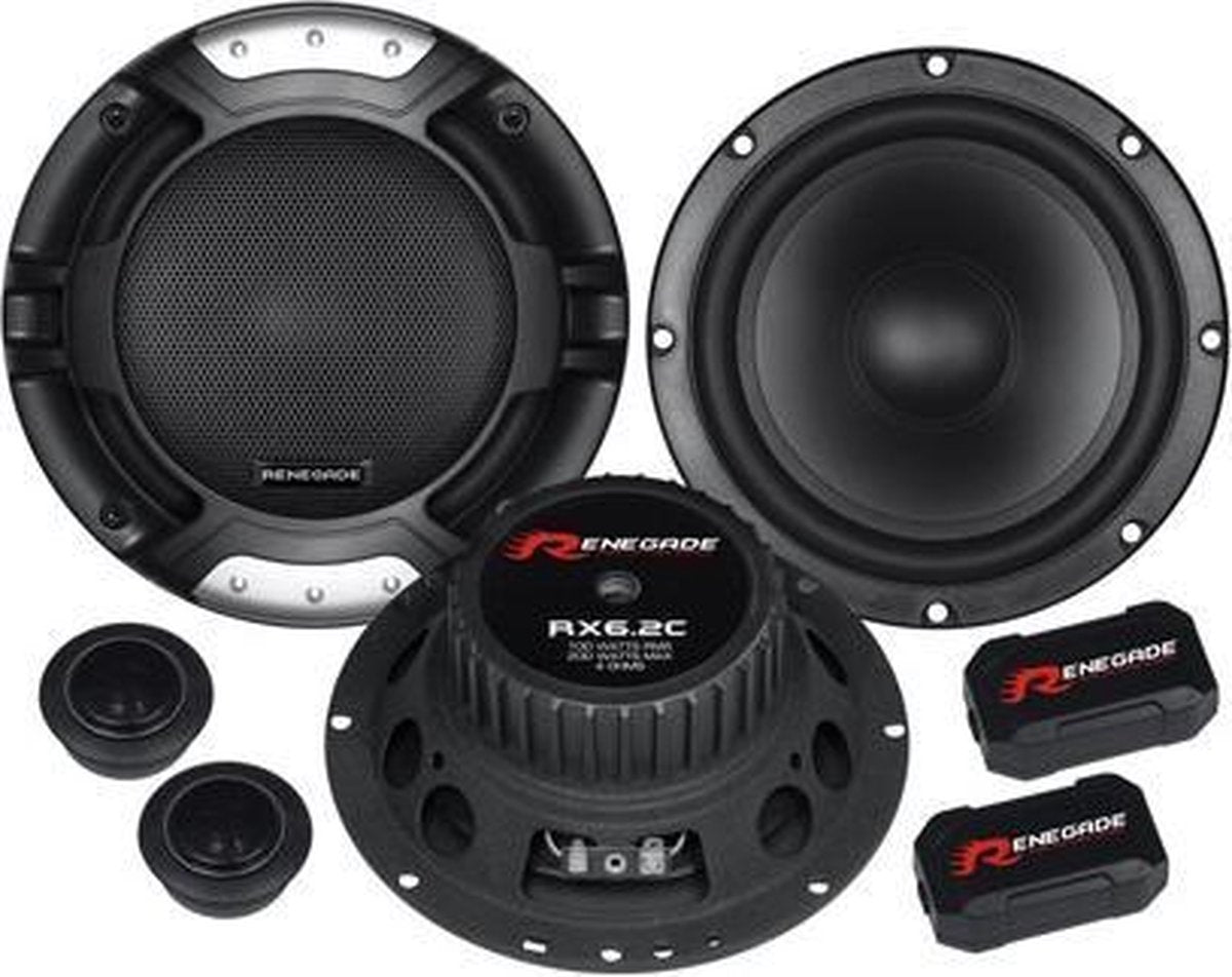 Renegade RX6.2C Ovaal 2-weg 200W autospeaker