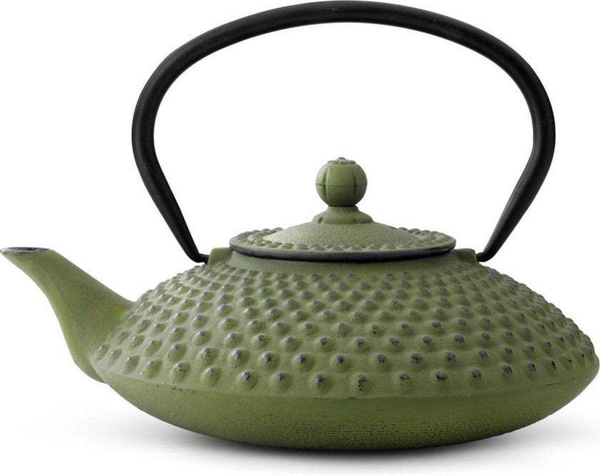 Bredemeijer Jing Theepot - Gietijzer - 1.25 l - Groen