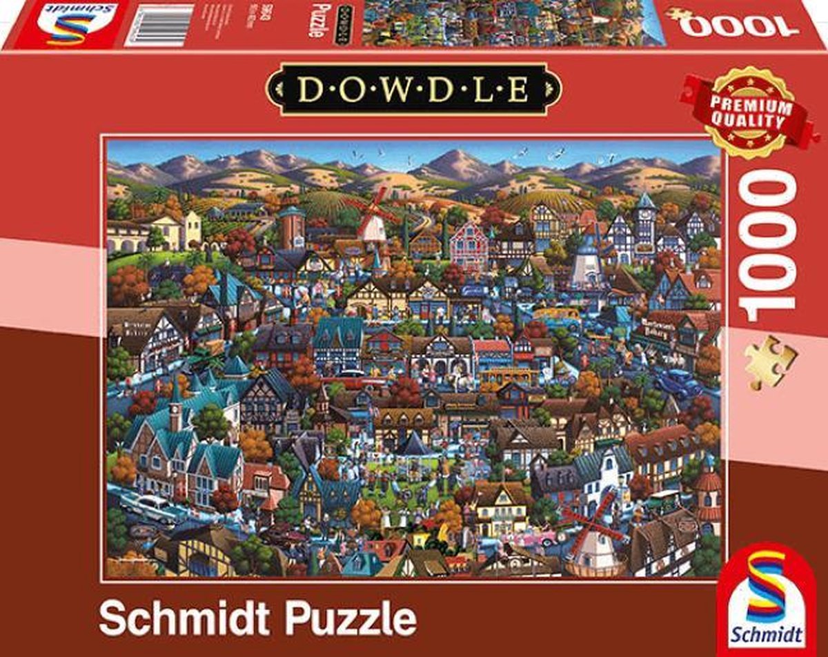 Schmidt -Solvang Townhouse  (1000) - Puzzel
