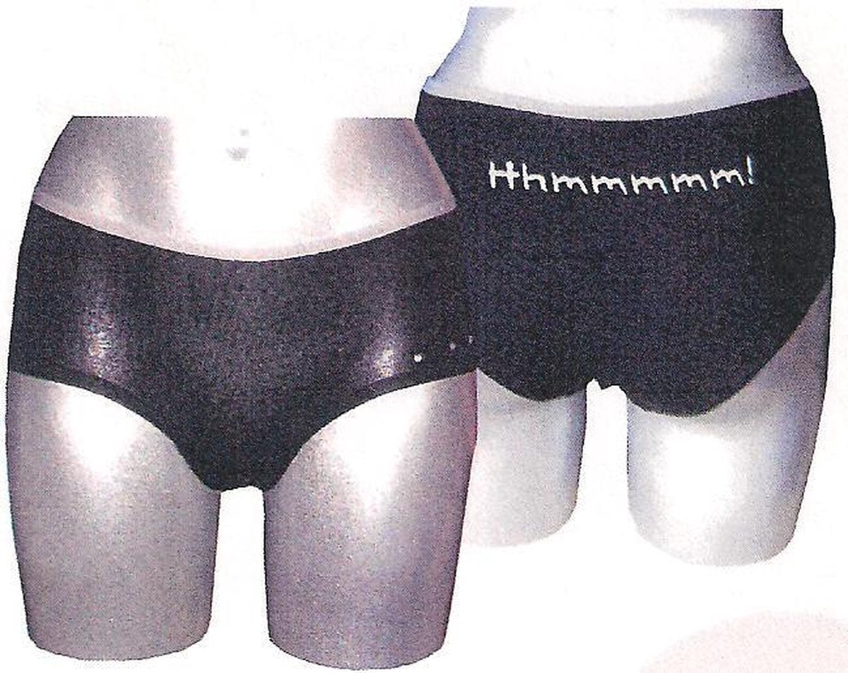 humor - damesslip - hhmmmmm! - one size