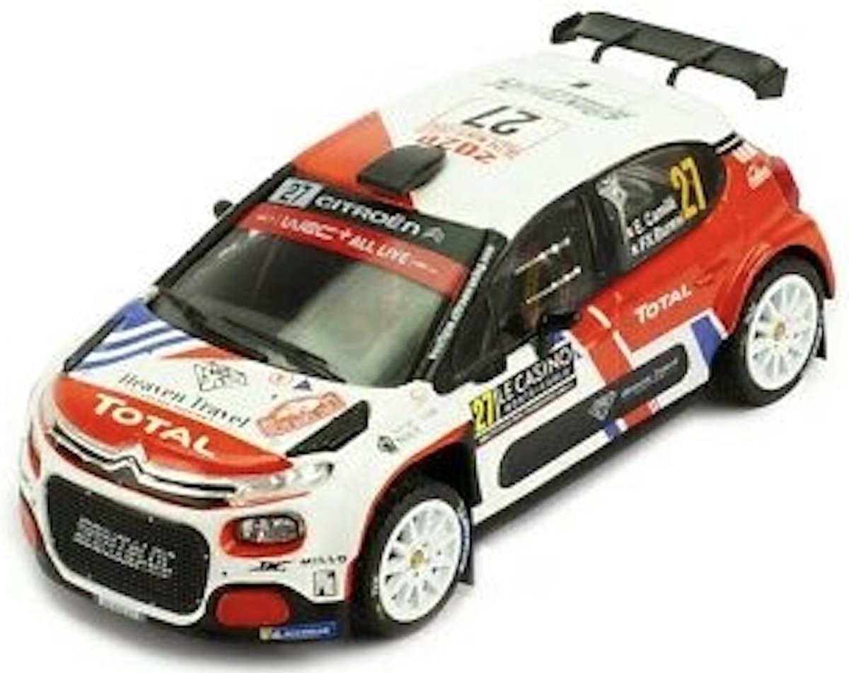 IXO Citroen C3 R5 #27 CAMILLI/BURESI RALLY MONTE CARLO 2020 schaalmodel 1:43