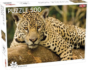 Tactic Legpuzzel Jaguar 500 Stukken 31 X 47 Cm Karton Bruin