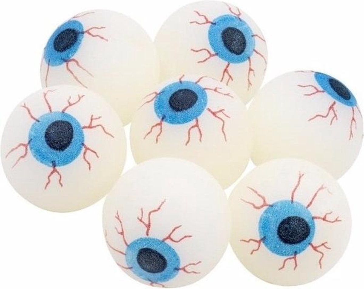 2x Glow in the dark oogballen