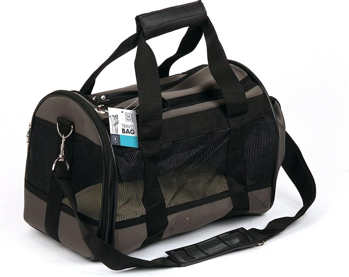 M-pets Dierendraagtas 35 X 24 X 21 Cm Polyester Grijs