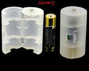 AA naar D batterij converter