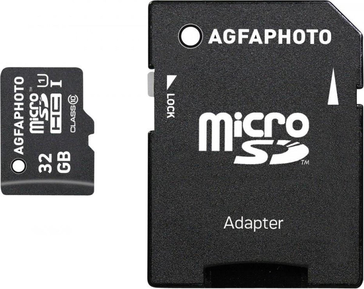 AgfaPhoto 32GB Micro SDHC Class 10 32GB Micro SDHC Class 10 flashgeheugen