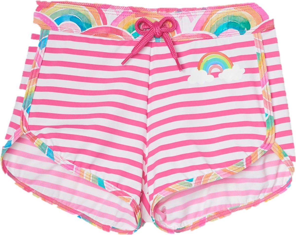 Hatley Meisjes UV Zwemshort Over The Rainbow