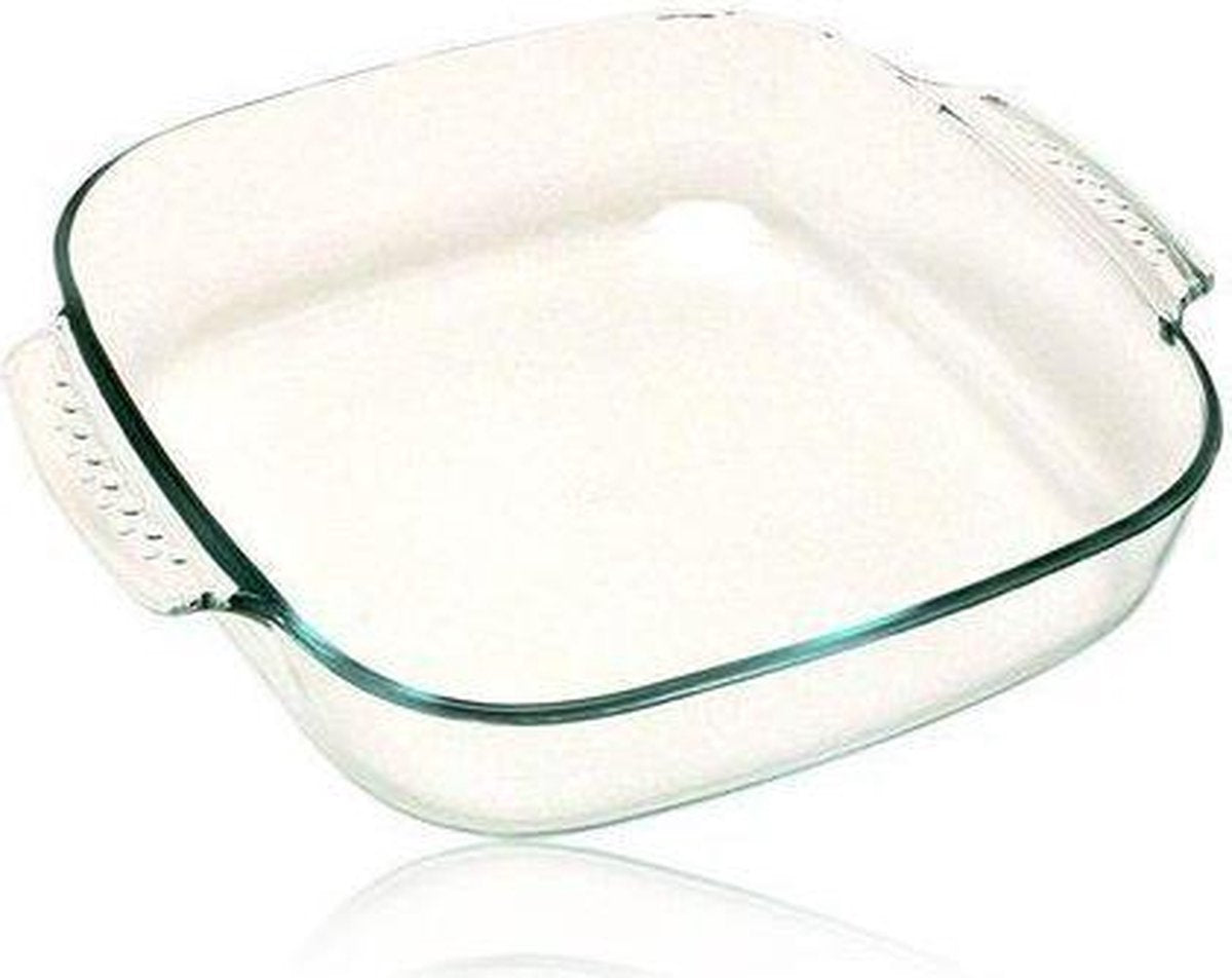 Pyrex  Vierkante Ovenschaal - Borosilicaatglas - 25 x 25 cm