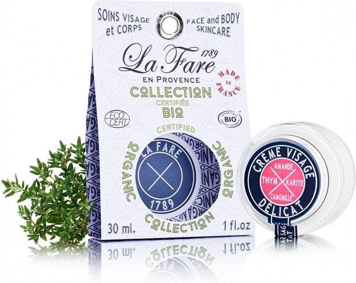 La Fare 1789  Delicate Face cream|Gevoelige Huid 30ml