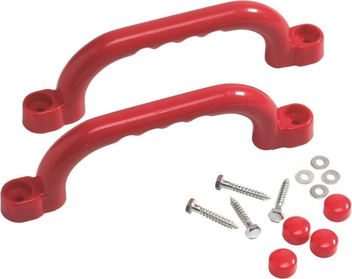 Handgrepen Kunststof Rood Set 25cm