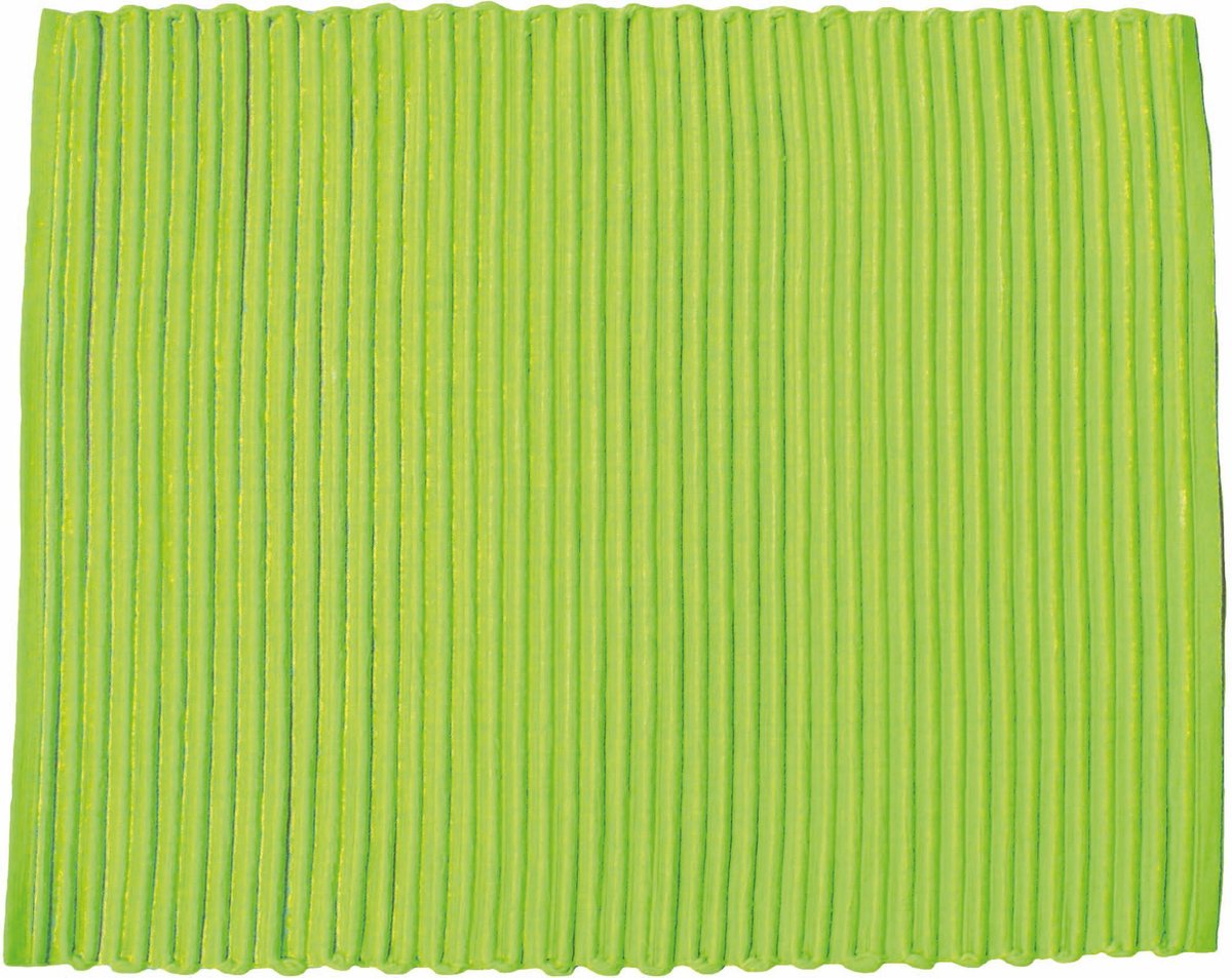 Point-Virgule Placemats - Katoen - Groen - 35 x 45cm