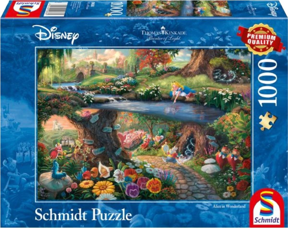 Alice in Wonderland - puzzel 1000 stukjes - Thomas Kinkade