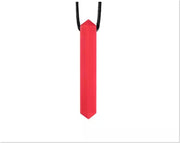 Bijtketting-Kauwketting- Kristal Staafje lang- Rood