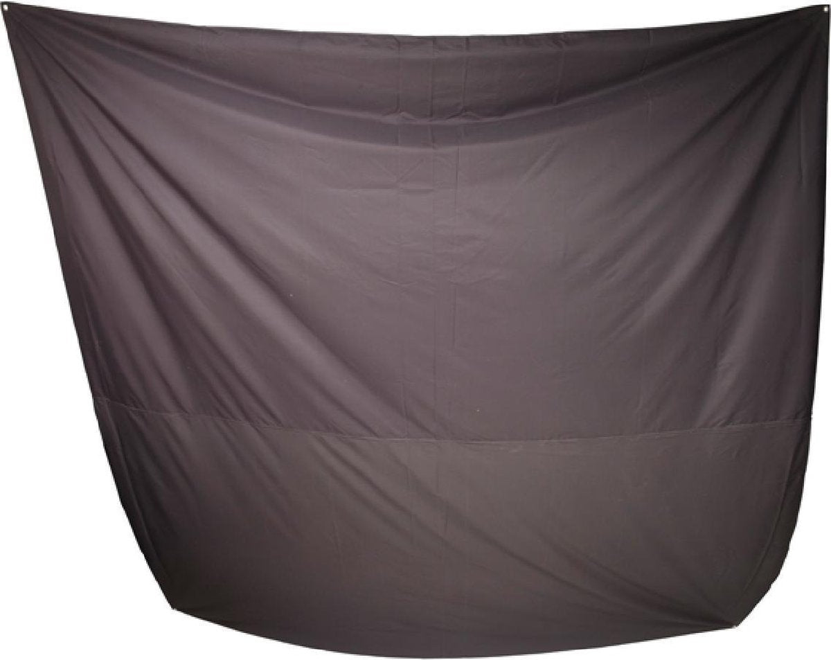 Decoris Schaduwdoek | Vierkant - 3 m - Antraciet