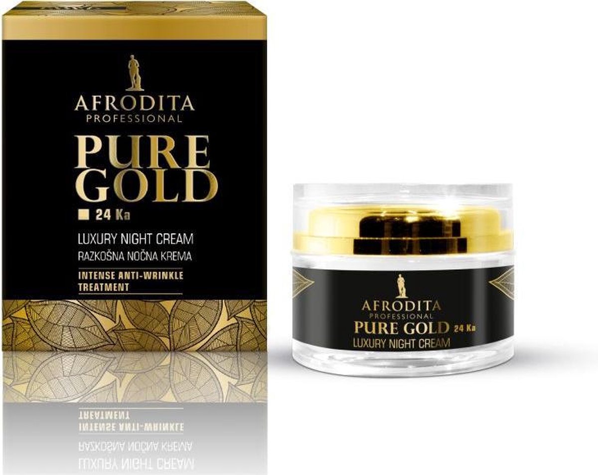 PURE GOLD 24 Ka Luxe Nachtcrème - 50 ml