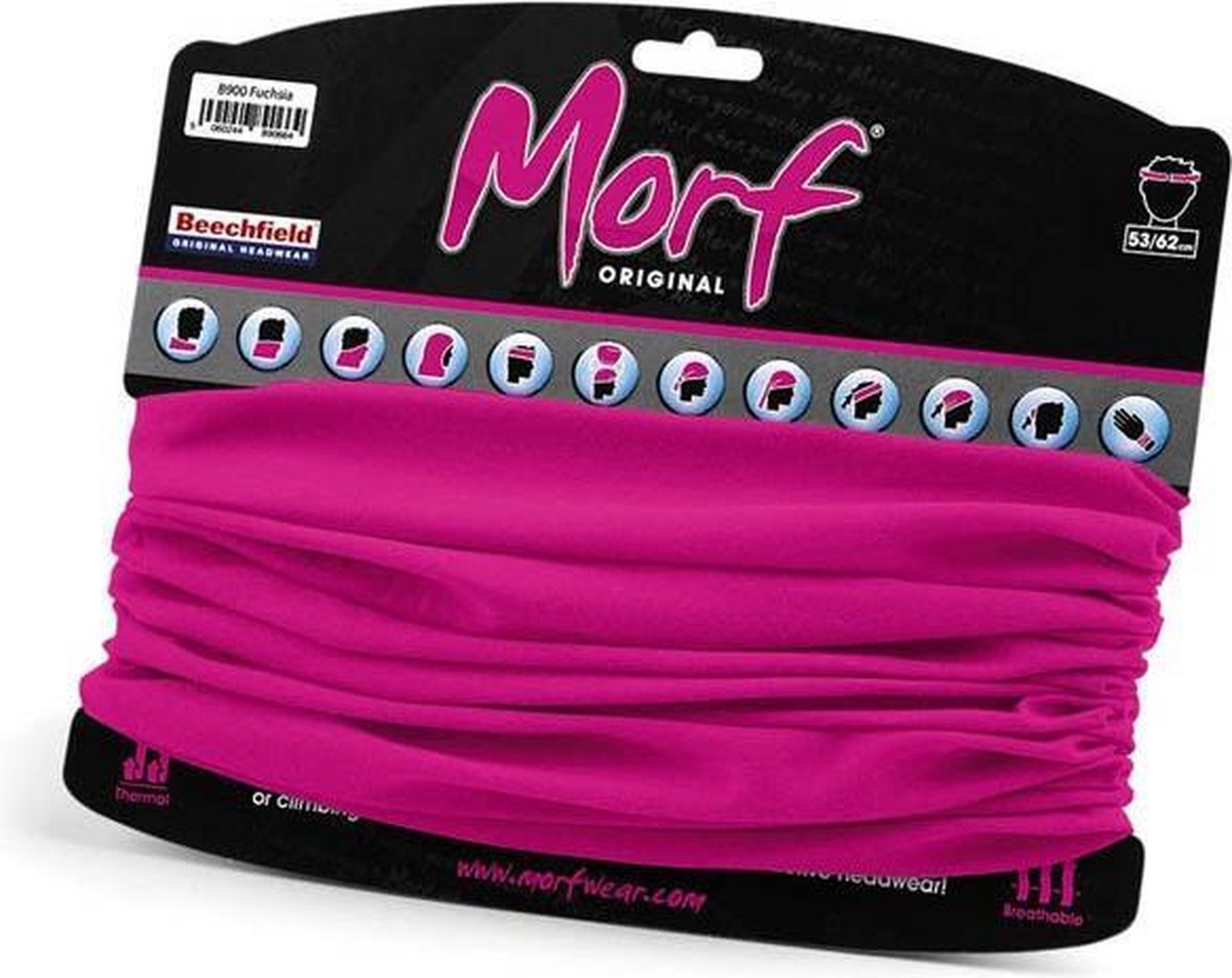 Morf gezichtsmasker fuchsia