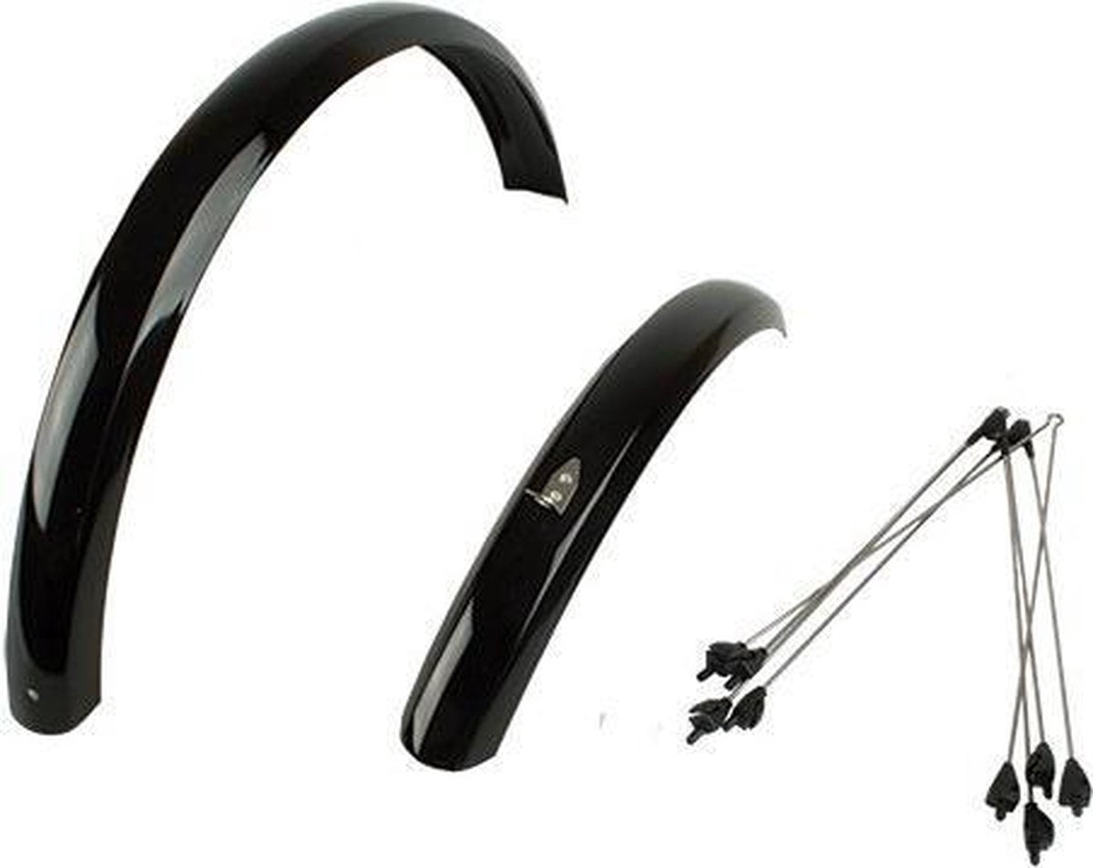 Sks Spatborden Set Bluemels Kunststof 20 Inch X 53 Mm Zwart