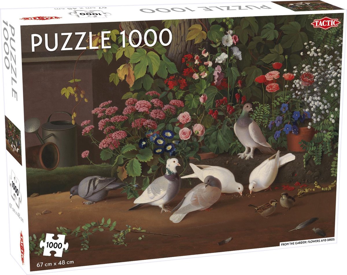Flowers and Birds - 1000 stukjes