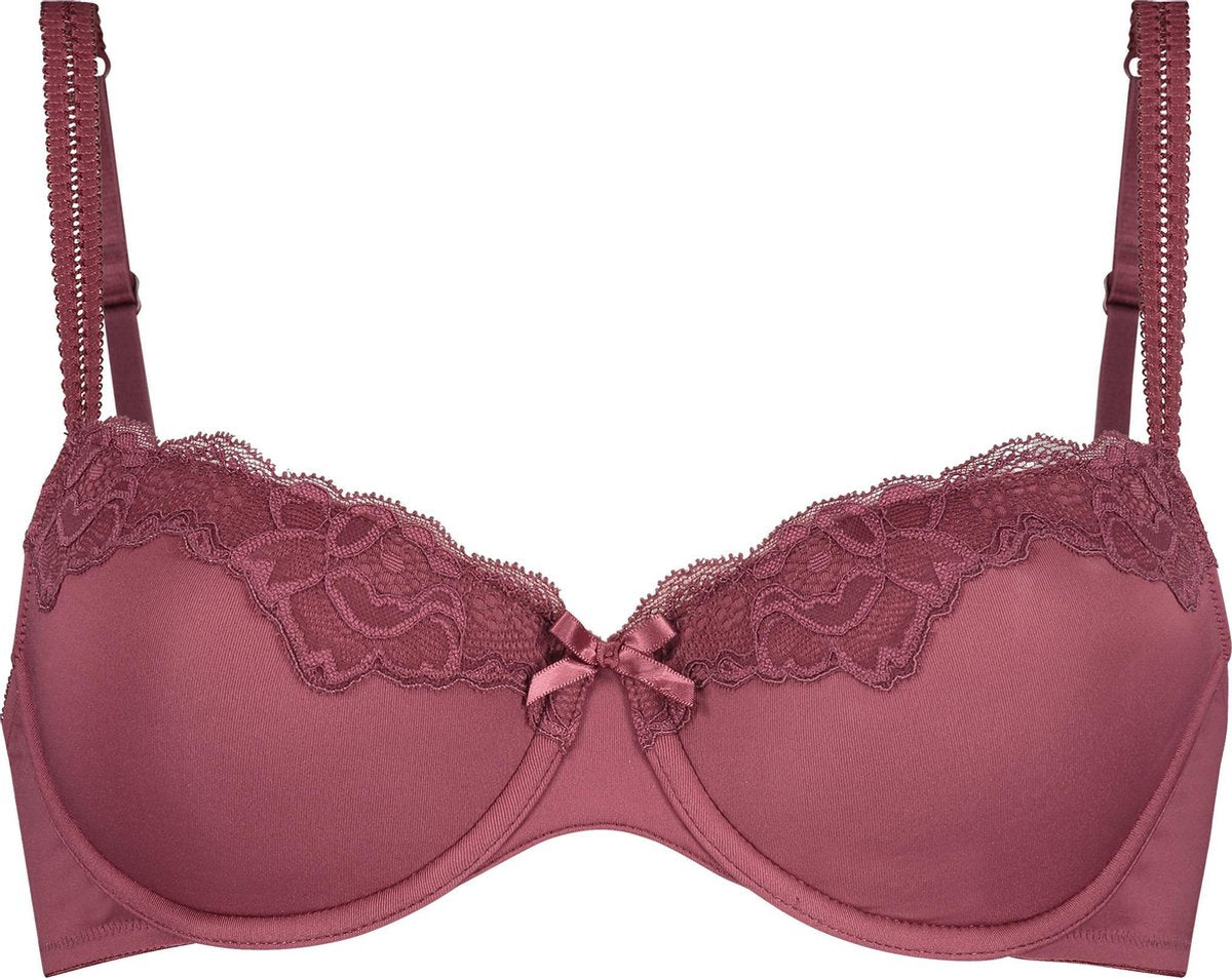 Hunkemöller Dames Voorgevormde beugel bh Secret lace - maat F80