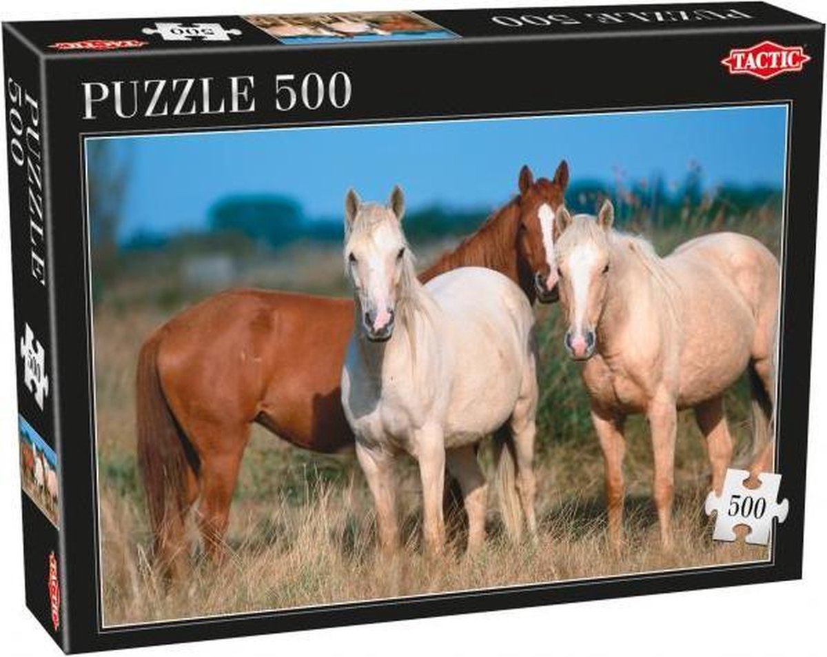 Three Horses Puzzel 500 stukjes