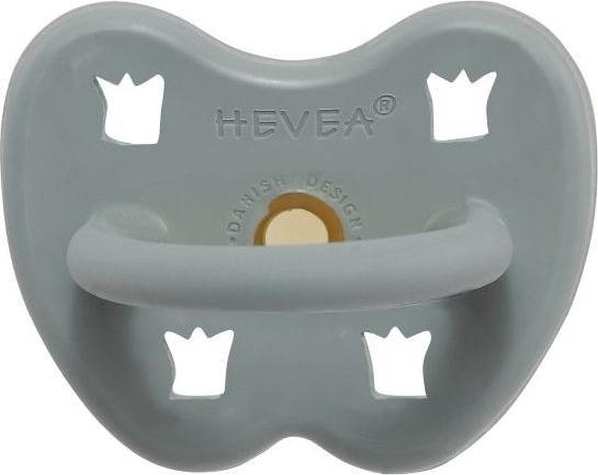 HEVEA speen orthodontisch 3-36 mnd Gorgeous Grey