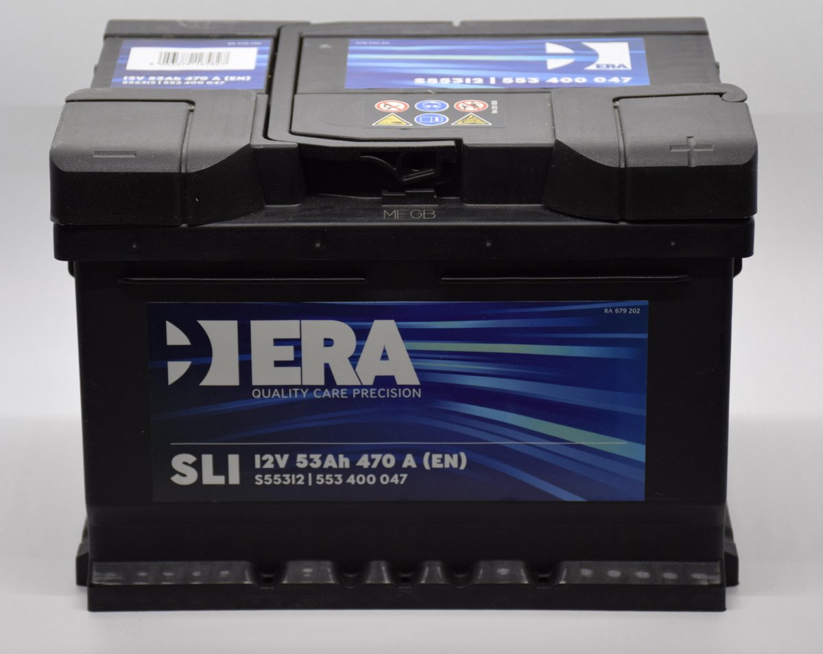 Era accu S55312 Sli 12V 53Ah 470A