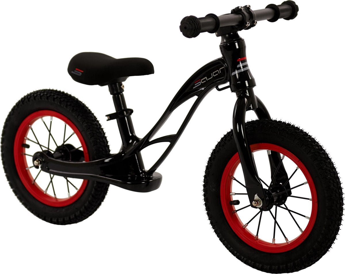Sajan Loopfiets - Aluminium - Zwart
