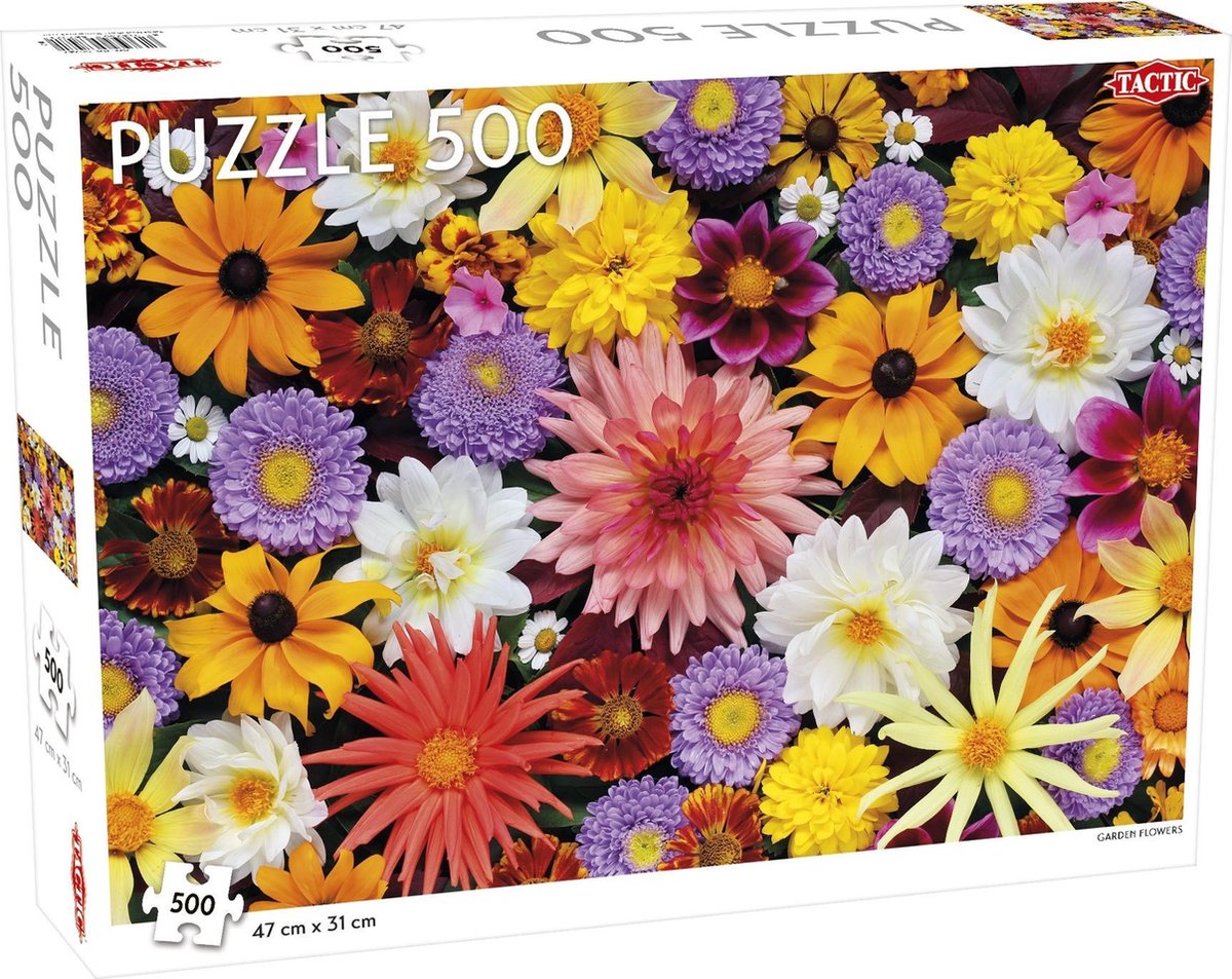 Puzzel Lover's Special: Garden Flowers - 500 stukjes