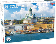 Puzzel Around the World Northern Stars: View of Helsinki - 1000 stukjes