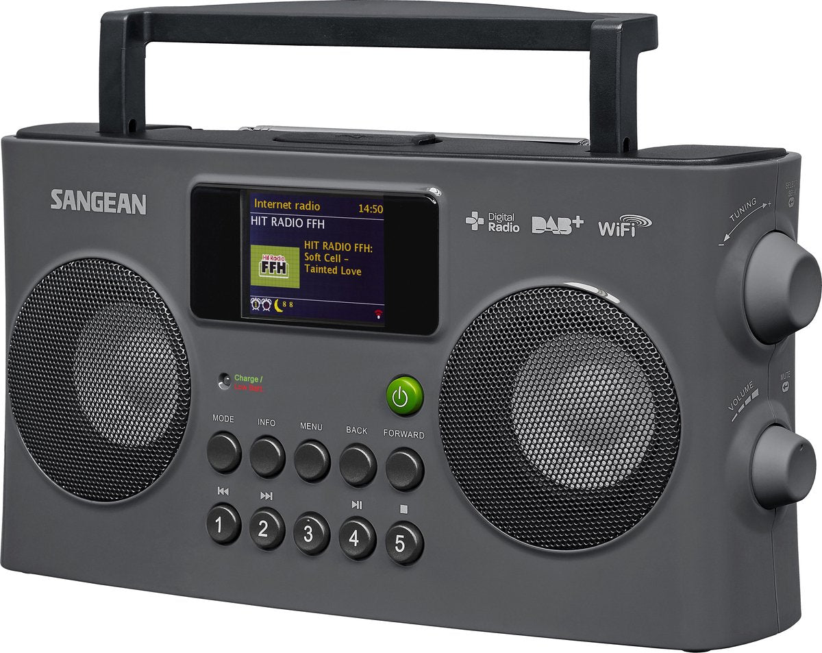 Sangean WFR-29C - Fusion 290 Internet Radio met DAB+ en FM - Grijs