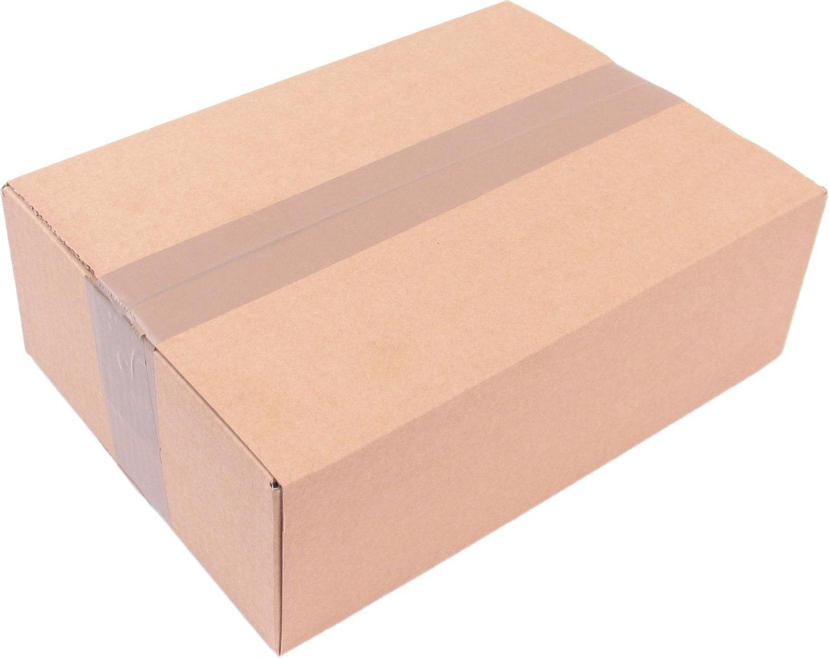 Doos 305x215x100 mm enkele golf (pak á 25 stuks)