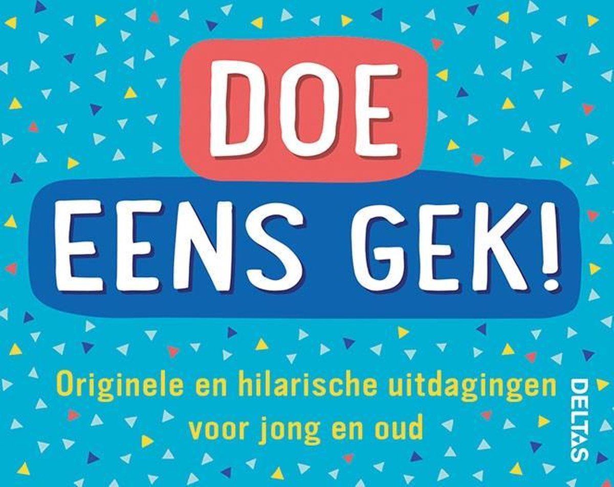 Deltas Doe Eens Gek! Opdrachtenboek - Kaartenset