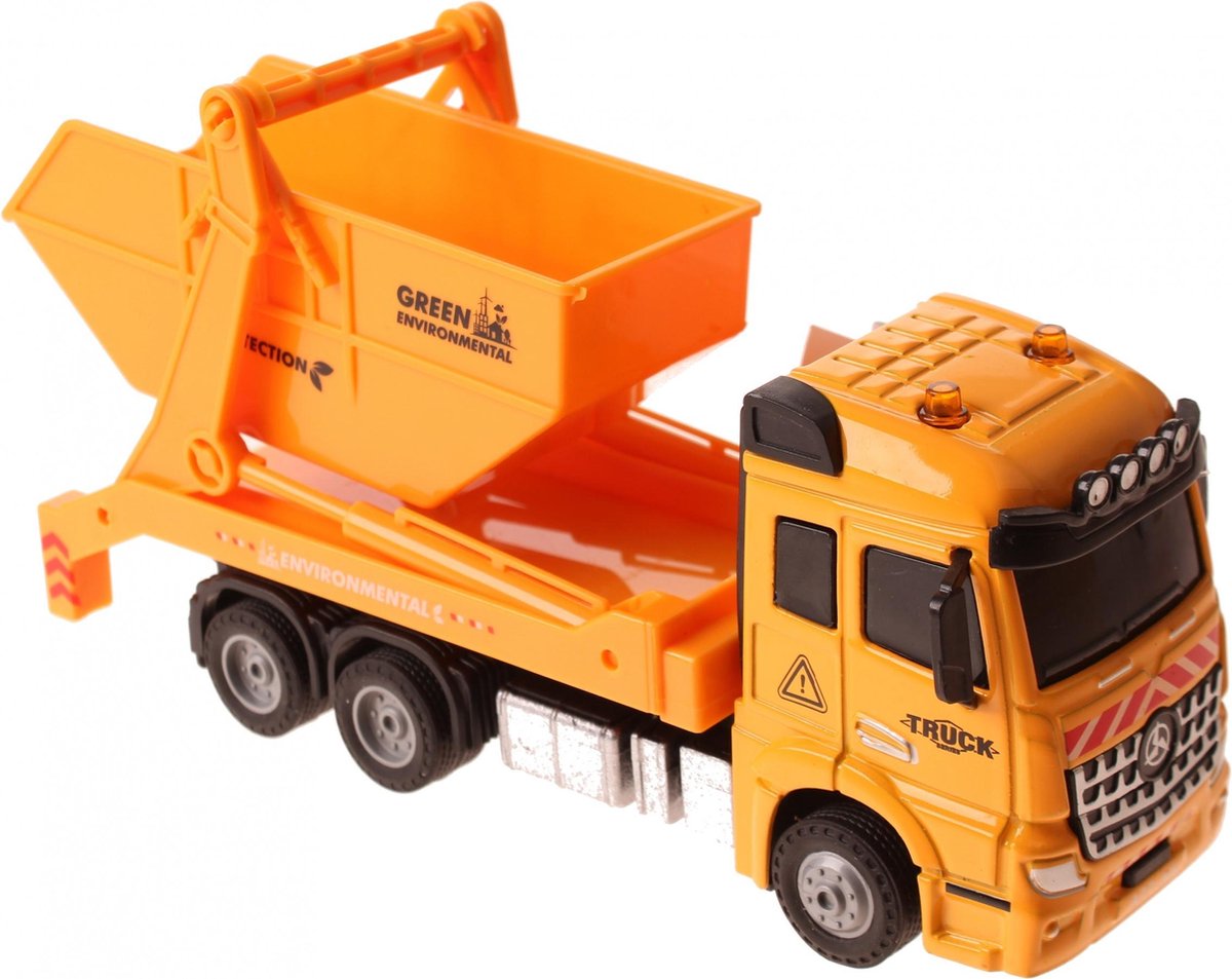 2-play Kiepwagen Met Licht En Geluid Pull-back 17