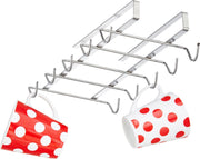 mokkenrek - rek voor mokken - kopjesrek - ophangsysteem - 10 mokken - metaal