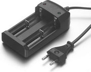 Dual Li-ion batterijoplader voor 18650 CR123A 16340 14500 26650
