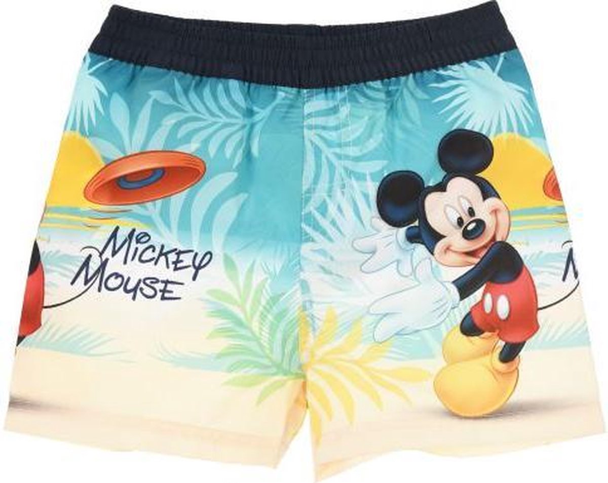 Mickey Mouse Zwembroek - Blauw - 128