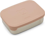 Nina Large Lunch Box Mr Bear Rose | Liewood