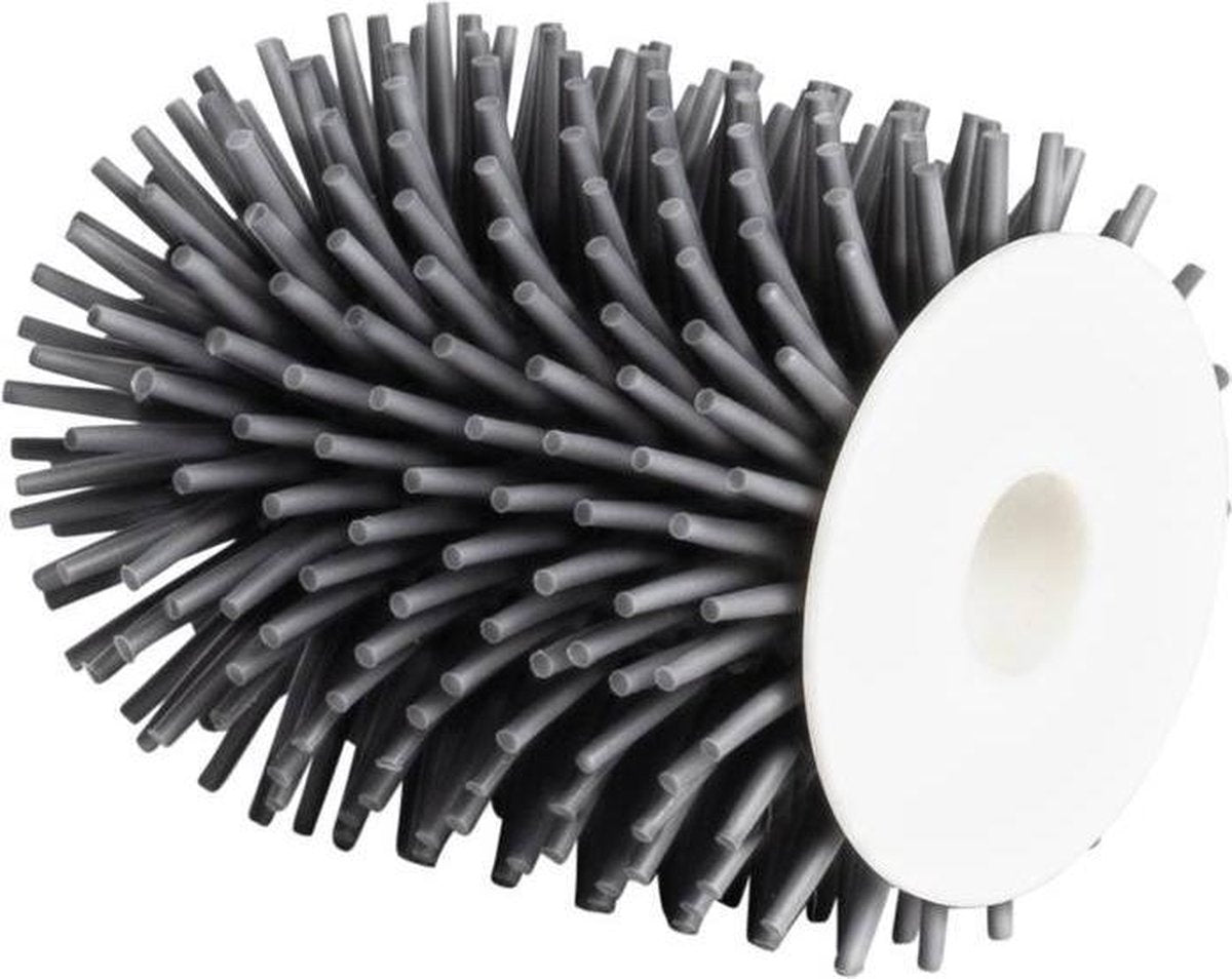 UPP Vervangende toiletborstel van hygiënisch silicone Coolgrey