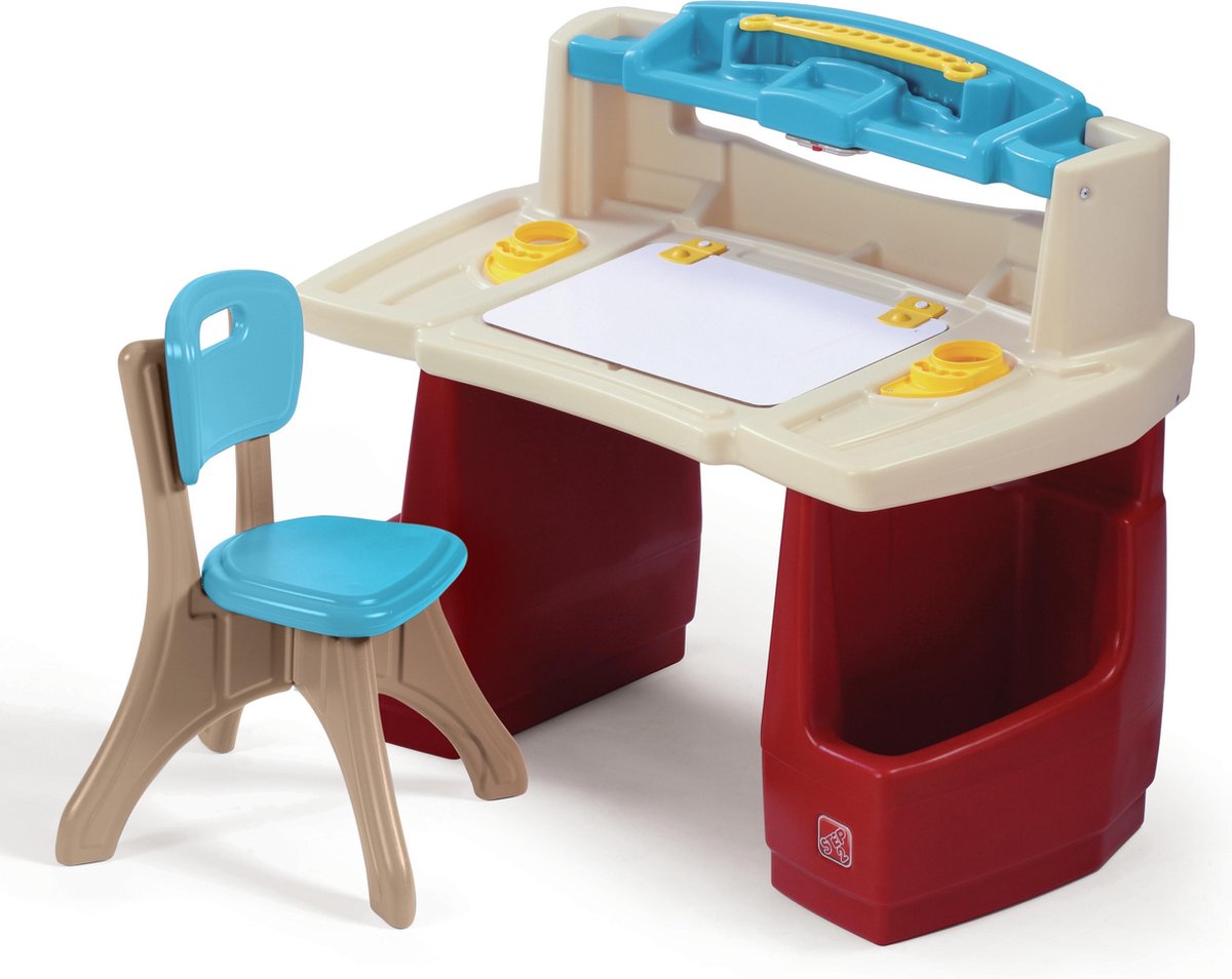 Step2 Bureau de Luxe met stoel - Deluxe Art Master Desk - met Verlichting
