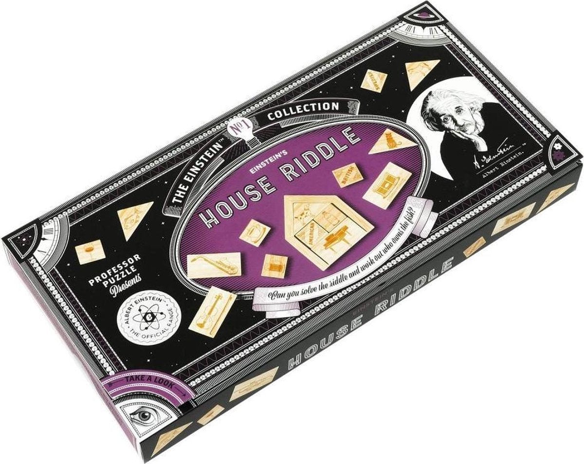 Asmodee Einstein House Puzzle - EN